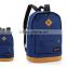 fashion canvas backpack for students leisure shoulder bag with 1pc/opp bag