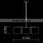 comtempary three heads pendant light