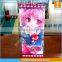 Custom anime satin fabric hanging banner