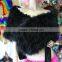 Black Turkey Feather Shawl Wraps Ponchos Jacket