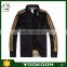 Juventus Black sportwear man jacket factory for varsity jacket wholesale
