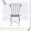LC-89003 Outdoor wrought iron folding metal chairs