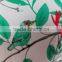 Viscose new design for girls sexy hot pants with green bird printed fabric