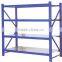 cold rolled steel supermarket shelf with double-side back panel