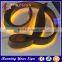 Super popular Stainless steel LED backlit acrylic alphabet letter