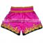 Unisex gender 100% polyester muay thai boxing shorts in martial arts
