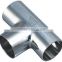 Pipe Fitting DN500 Equal Tee Pipe Fitting Pipe Fitting Dimension