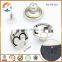 Flower Logo Engraved Alloy Metal Shank Jeans Button