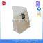 square bottom clear plastic bags manufacture for food packaging