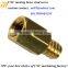 custom precision CNC turning brass stud screw