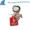 Gritty finishing enamel zinc alloy fridge magnet cities