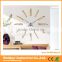 2016 new design home decorative large acrylic mirror 3D diy wall clock                        
                                                                                Supplier's Choice