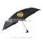 promotional umbrella with logo , golf umbrella with plastic cover double layer umbrella YR3698