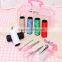 High Quality Complete Plastic Clear Sewing Set/Sewing Kit with Handle