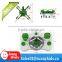 Cheers on CX STARS Word smallest only 2.2CM RC quadcopter 2.4GHz 6 axis Micro Mini Nano pocket drone with three speed model
