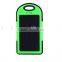 Climber hooking solar charge power bank