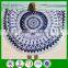 Custom watermelon shaped round beach towels on line