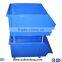 Plastic spare parts bins for warehouse storage