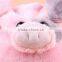 plush animal hat/adult animal winter hats/plush hat/plush pig hat