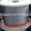 304 7*37 dia 16mm stainless steel wire rope