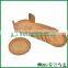Bamboo Cup Coaster Set