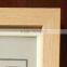 natural and black color MDF picture frame with paper film for your home decorative