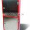 Double door stainless steel fire hose reel and fire extinguisher cabinet (vertical door type)