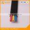 Ronghua Cable 450/750V 3*2.5mm2 rubber flat cable waterproof cable for submersible pumps cable