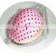 Girls In Pushup Dot Bra Cup Strapless Fabric Sponge Bra With Dotted