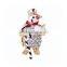 Ali express wholesale zinc alloy full jewelled enamel christma penguin brooch