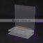 Frosted Acrylique 4 Bottles Lipbalm Display Rack Printing Picture Frame