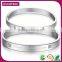 Hot 2016 Fashion Silver Couple Engraved Bf Bangle