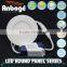 ultra-thin 3W 85mm 3000k round led panel light