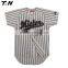 Custom wholesale youth stripe baseball jersey