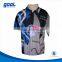 Paypal accept 100% polyester dri fit sublimated bowling shirts