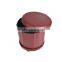 Customized modern foldable storage ottoman with wheel