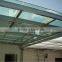High quality Laminated tempered canopy glass with EN12150