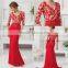 HA-003 2015 Beautiful Sexy V-Neck Three Quarter Celebrate Dress A-Line Appliques Beaded Prom Quinceanera Dress