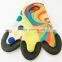 The popular Hot sell promotion trendy colorful printing neoprene kitchen oven mitts