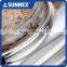 Sunnex Professional Modern Designed Polycarbonate Chamger Half Moon Bay Shape Triple 3 LTR/3.18 U.S.Qt Cereal Food Dispener
