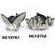fancy rhinestone plastic african butterfly hair pin plastic hair clips