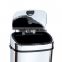 8 10 13 Gallon Infrared Touchless Dustbin Stainless Steel Waste bin painted inductive garbage can SD-007