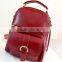 Korean Style hot selling the latest lady casual pu leather backpack
