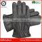 Fashion Men Gloves Winter Super Warm Men Black Full Finger Deer Leather Car Driving Gloves