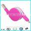 Colorful casing 85cm usb to micro retractable cable                        
                                                                                Supplier's Choice