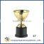 Wholesale Sports Golden Craft Souvenir Metal Trophies Trophy Cup