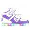 Factory wholesale OEM USB charge Children kids Led shoes fashion colorful led light kids shoes with high quality