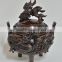 High quality home decor Dragon and bamboo design Vase,incenseburner,and candlestick set made in Japan, small lot order available