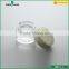 50ml cosmetic glass bottle,cream glass jar with plastic cap
