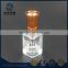 Luxury and square glass bottle with cap and brush sealing nail polish glass bottles